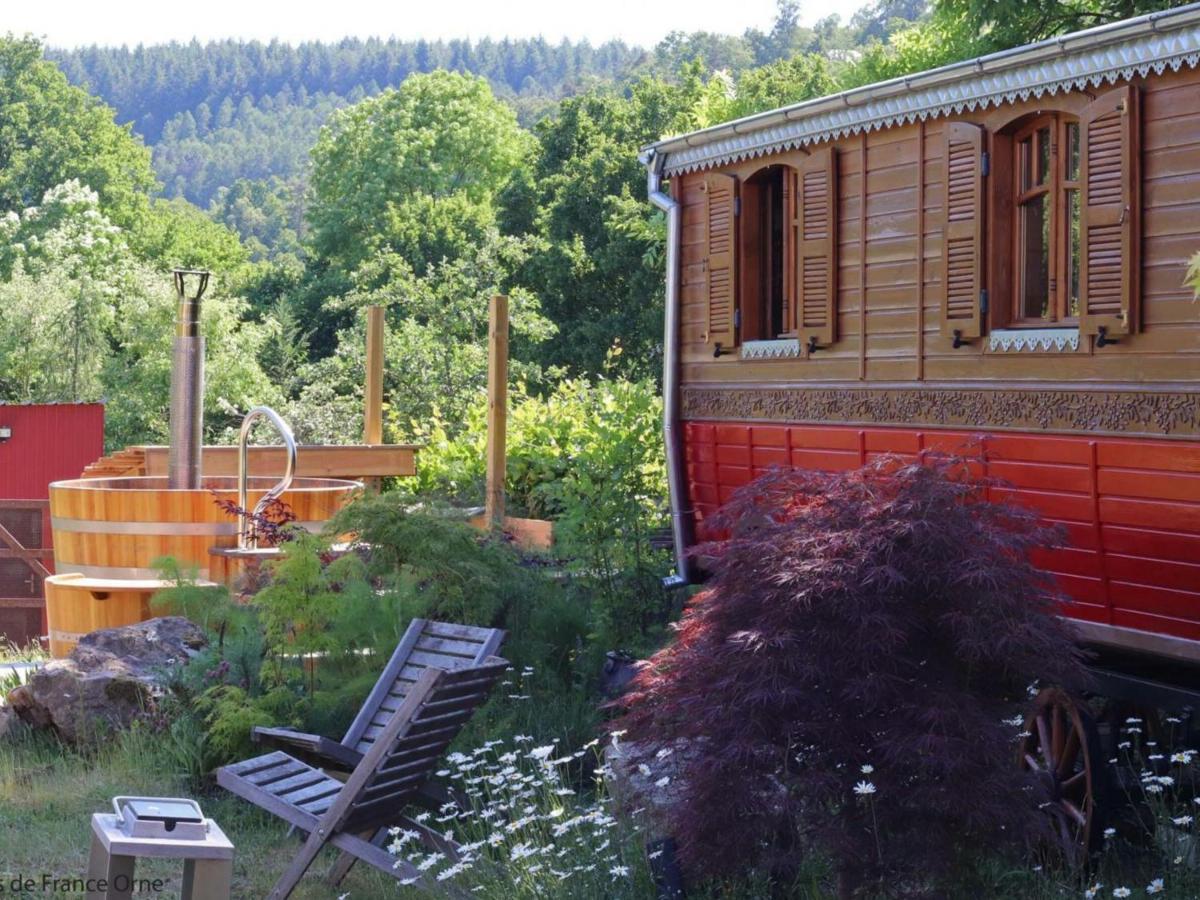 Maison Isolee Avec Spa Nordique, Piscine Et Jardin Privatif Au Coeur De La Nature - Fr-1-497-116 Villa La Lande-de-Goult Buitenkant foto