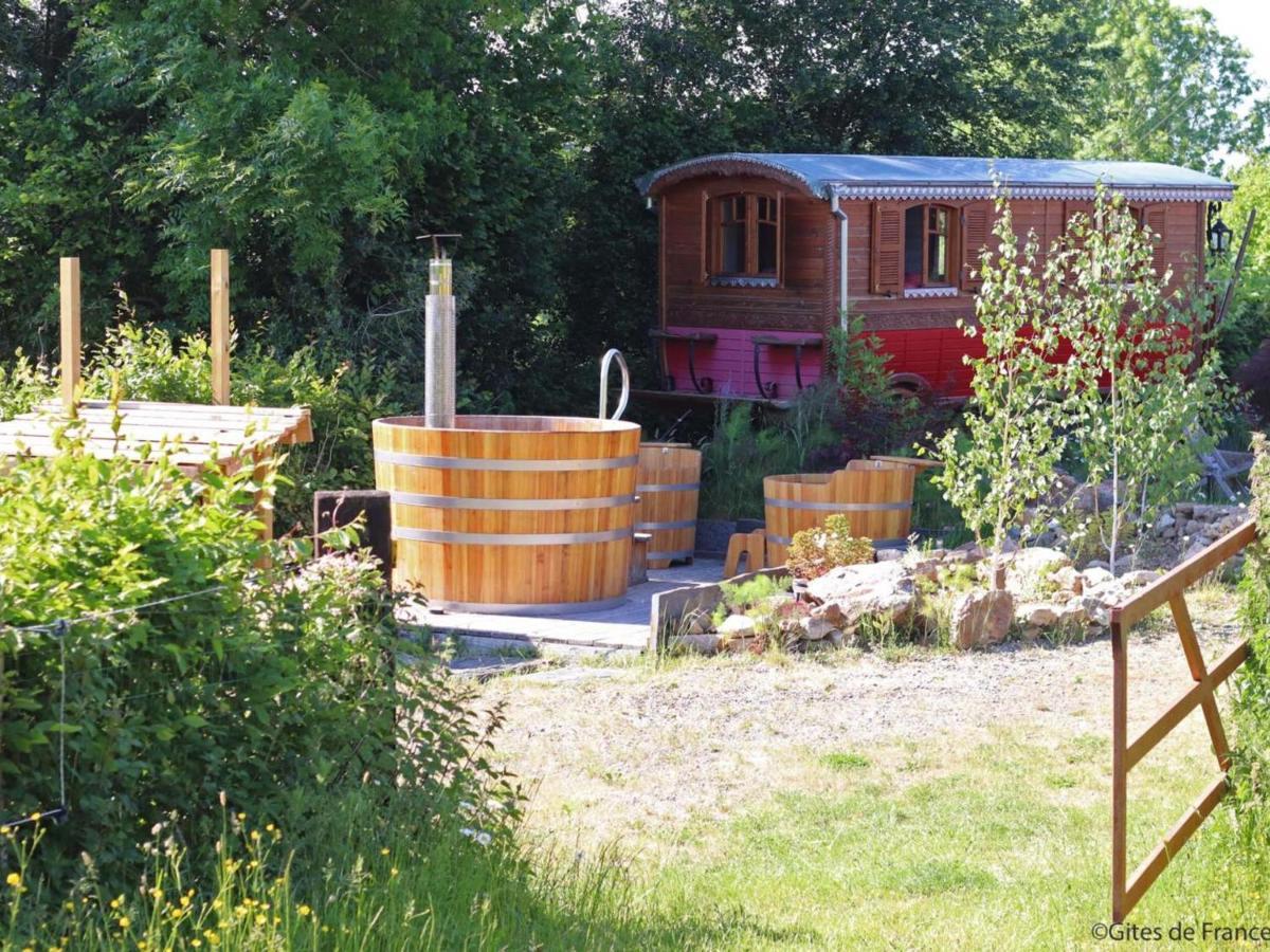 Maison Isolee Avec Spa Nordique, Piscine Et Jardin Privatif Au Coeur De La Nature - Fr-1-497-116 Villa La Lande-de-Goult Buitenkant foto